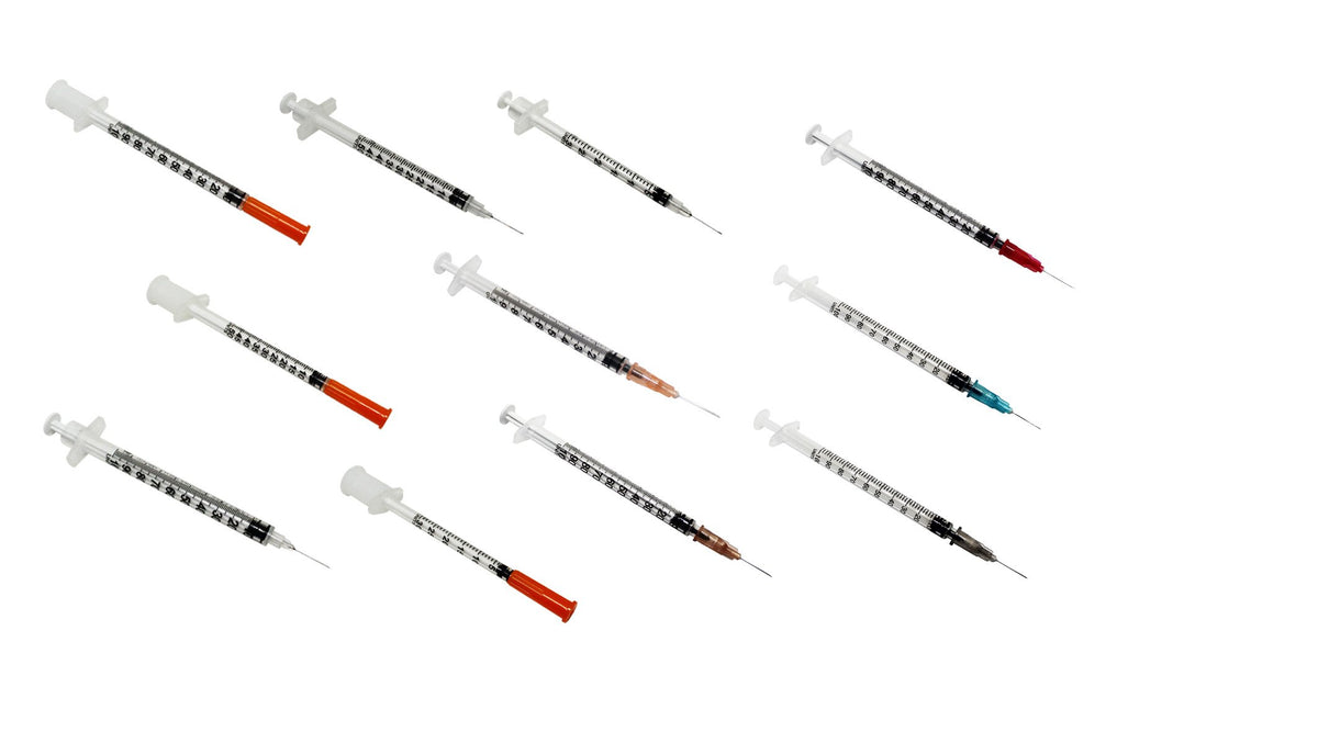 1ml - Combined Needle & Syringe - Needles & Syringes — RayMed