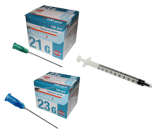 1ml injection amazon syringe and needle 21g 23g