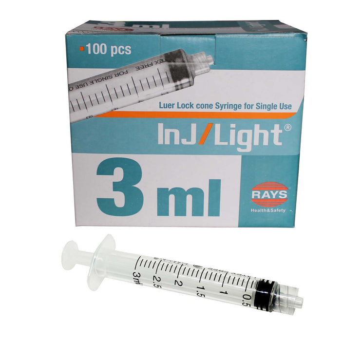 3ml syringe luer lock